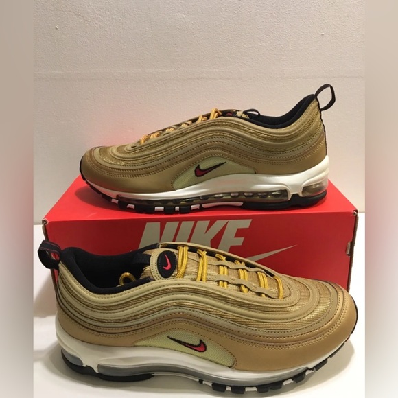 Nike Air Max 97 OG QS Metallic Gold - Picture 1 of 5